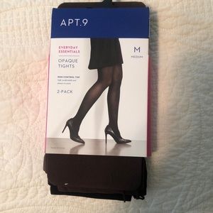 Opaque tights